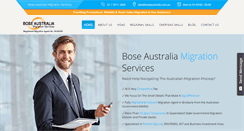 Desktop Screenshot of boseaustralia.com.au